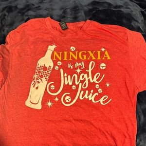 Ningxia - Young Living - Red Graphic Tee with Jingle Juice Design